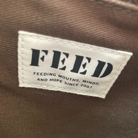 FEED brand Canvas Work Bag/Tote - Army Green $80 - Picture 6 of 14